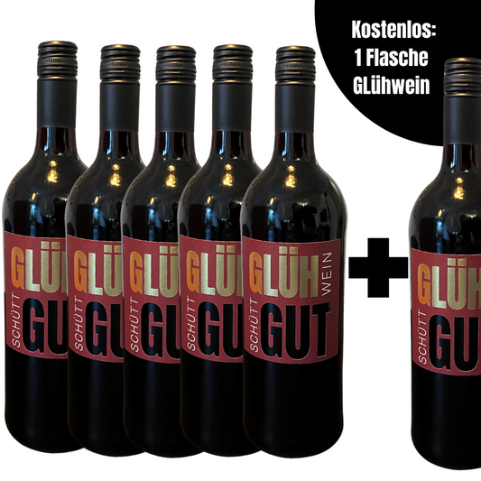 Glühwein-Bundle rot von SCHÜTTGUT 5+1