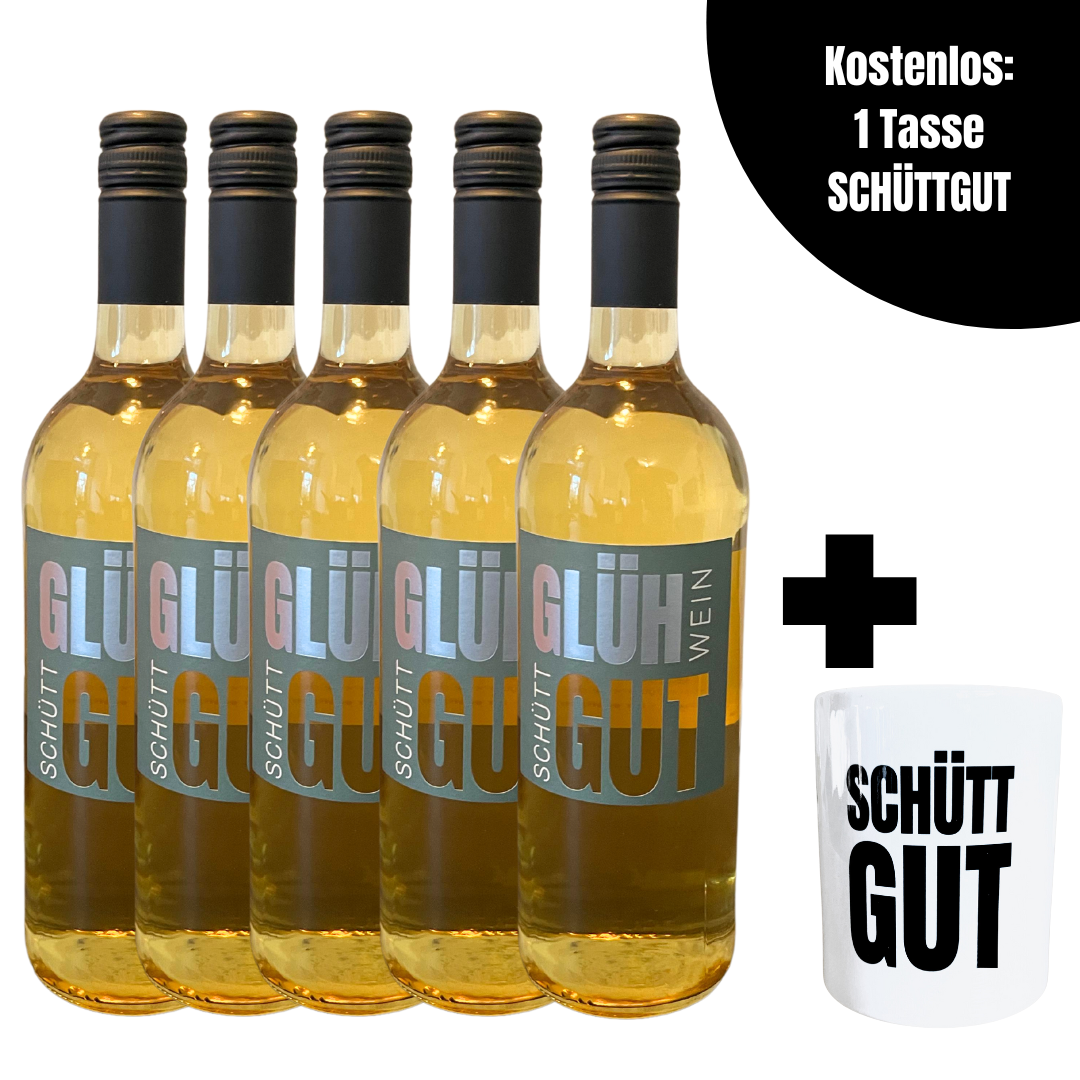 Glühwein-Bundle weiss von SCHÜTTGUT 5+1
