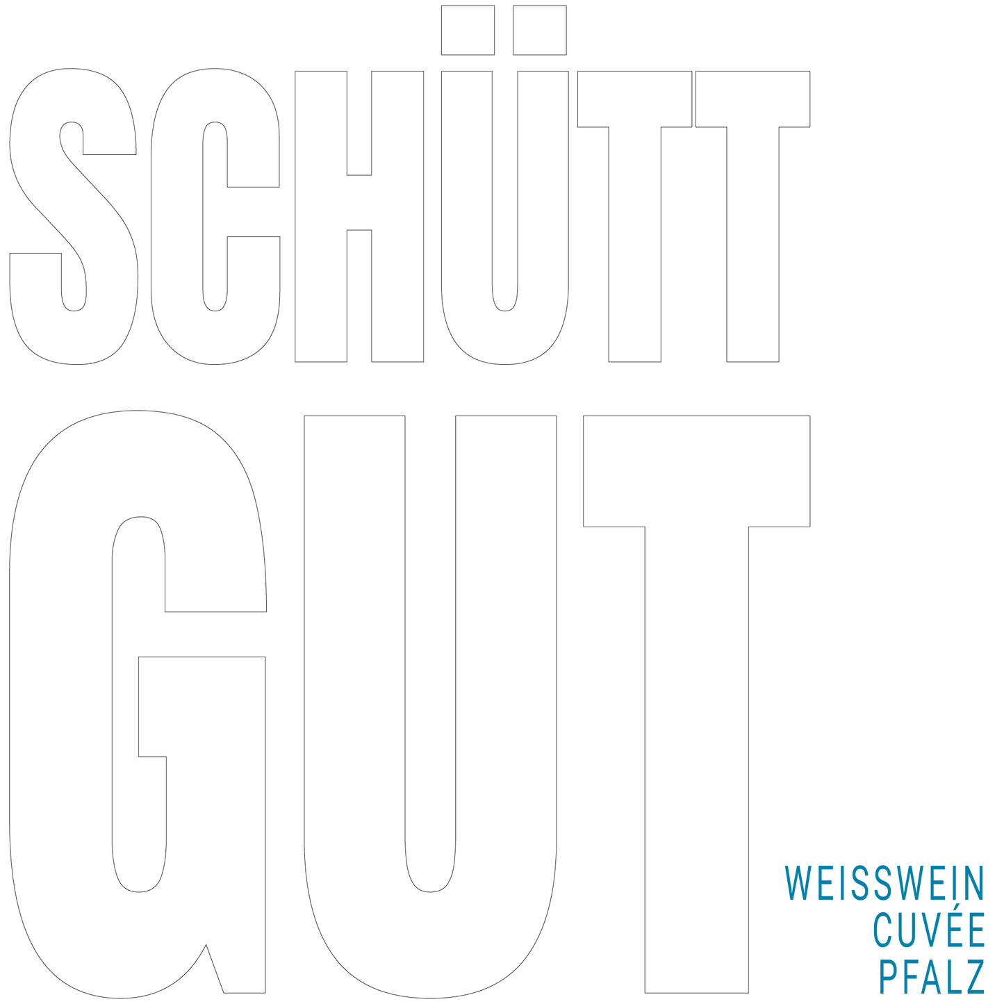 SCHÜTTGUT Weißwein Cuvée